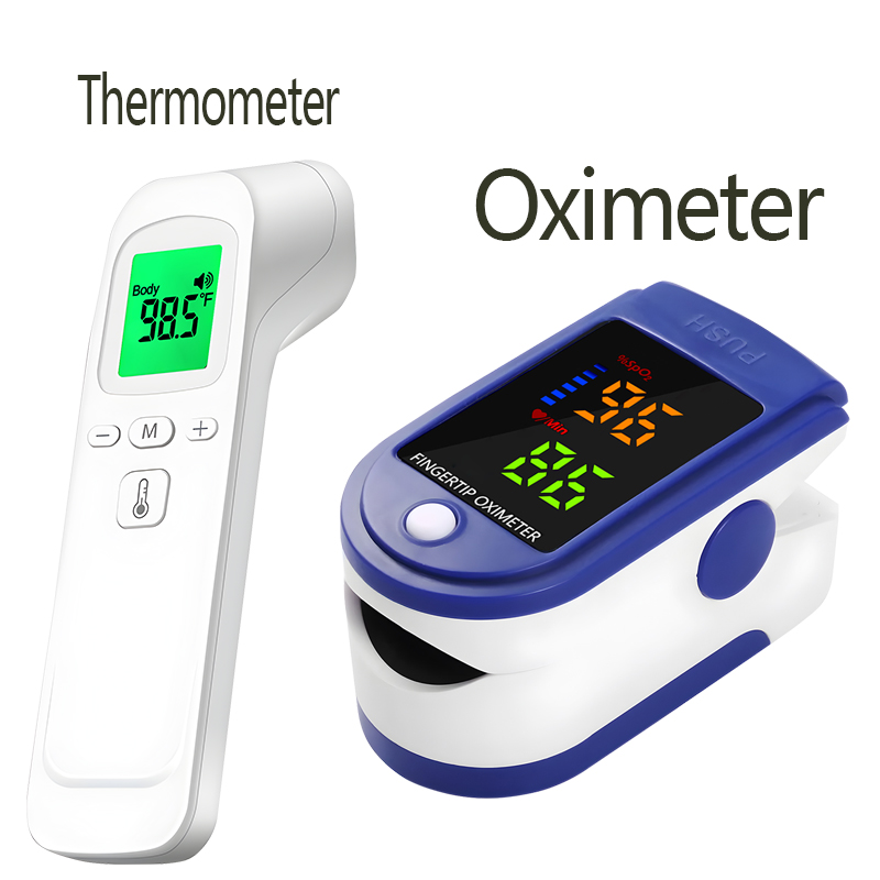 Non-Contact Temperature IR The - đánh giá và giá Pulse Oximeter