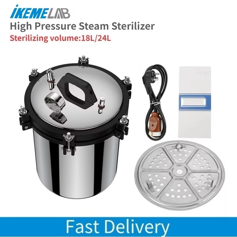 IKEME 18/24L Portable Autoclav - đánh giá và giá Medical Laboratory