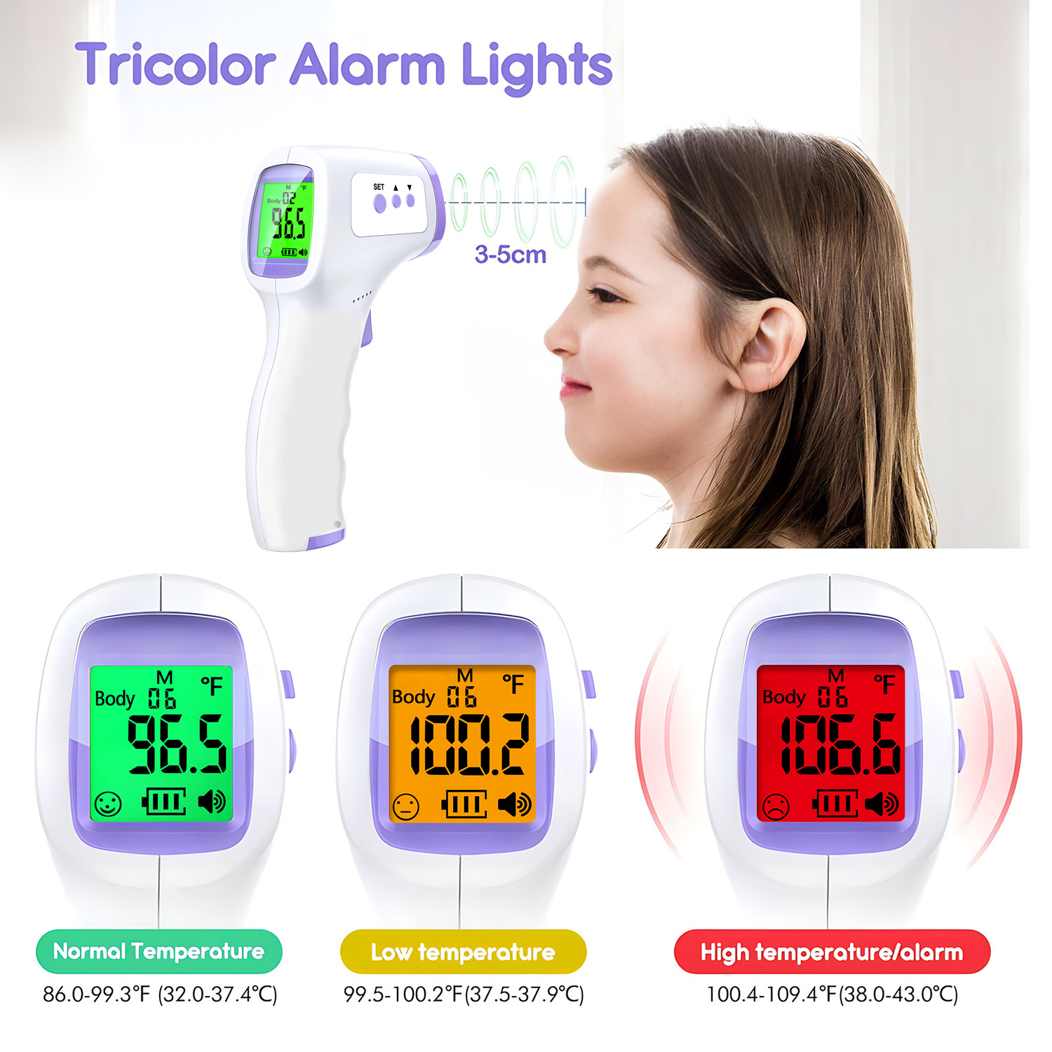 Medical Body Thermometer Backl - đánh giá và giá Pulse Oximeter