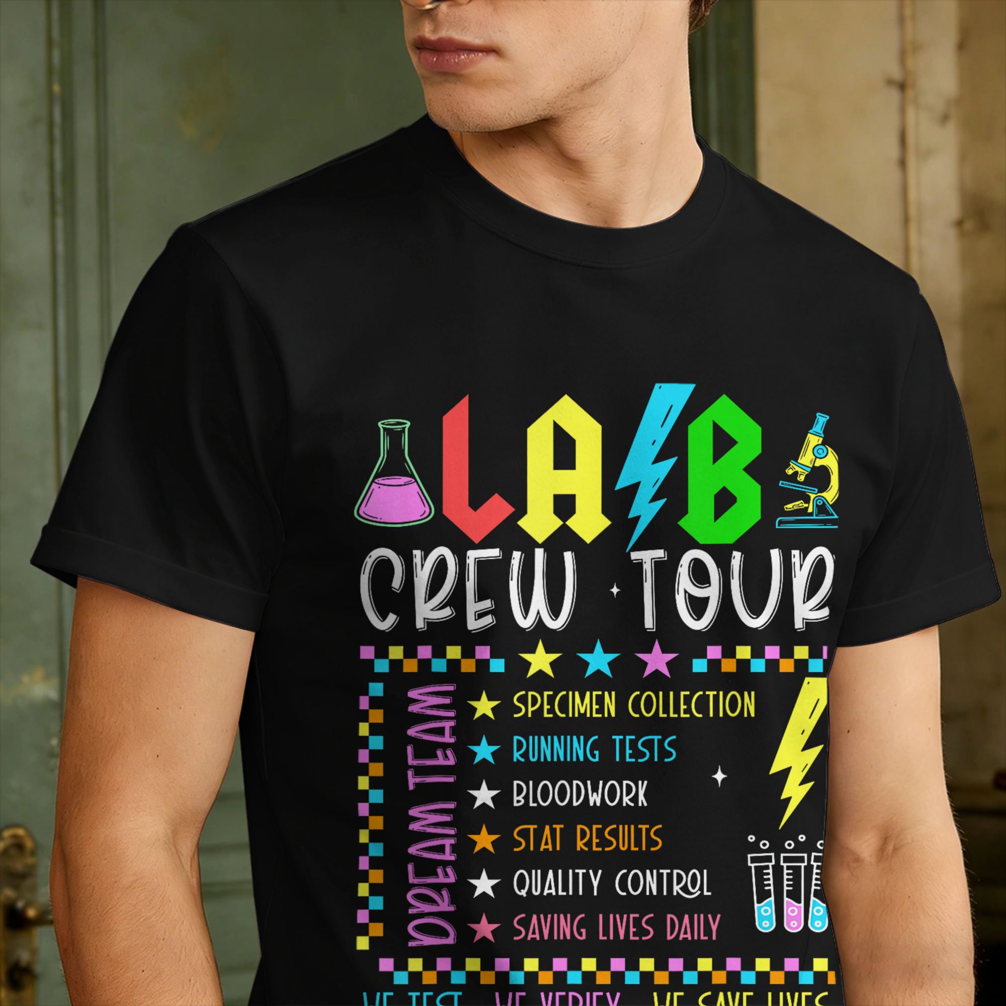 Vintage T-Shirt Summer Lab Wee - đánh giá và giá Medical Lab Professionals Week
